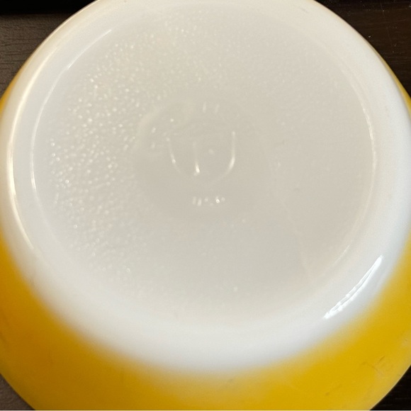 ANCHOR HOCKING Set of 4 Bowls Ombré Brown Yellow Ovenware Dish Cereal Soup Bowls - Picture 5 of 8